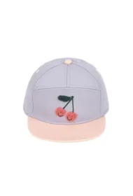 Czapka z daszkiem dziecięca Little Gang Cherry lilac/peach 1-2 lata