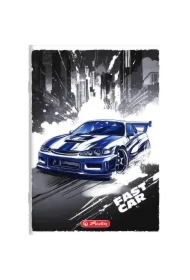 Zeszyt A5 Crazy Fast Car z marginesem