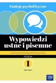Funkcje psychofizyczne. Wypowiedzi ustne i pisemny. Karty pracy. Poziom 1