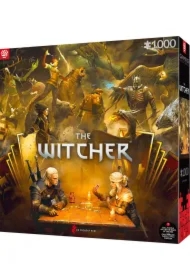 Puzzle 1000 el. The Witcher (Wiedźmin) Playing Gwent