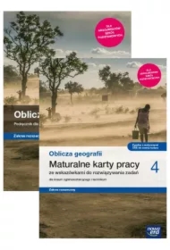 Pakiet Oblicza geografii 4. Podręcznik i maturalne karty pracy dla liceum ogólnokształcącego i technikum. Zakres rozszerzony. Szkoły ponadpodstawowe