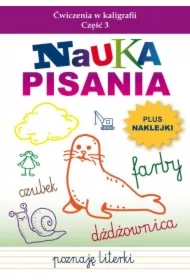 Nauka pisania. Ćwiczenia w kaligrafii. Część 3