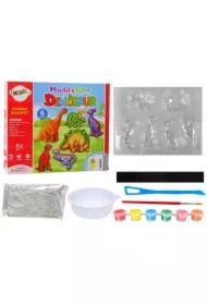 Zestaw kreatywny DIY odlew gipsowy Dinozaury