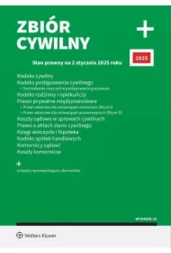 Kodeks cywilny. Kodeks postępowania cywilnego. Dochodzenie roszczeń w postępowaniu grupowym. Kodeks rodzinny i opiekuńczy. Prawo prywatne międzynarodowe. Prawo właściwe dla zobowiązań umownych (Rzym I).