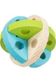 Piłka drewniana dla gryzoni