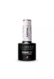 Soak Off UV/LED Glitter lakier hybrydowy 2