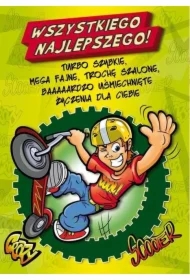 Karnet Young B6 + koperta. Wzór nr 018