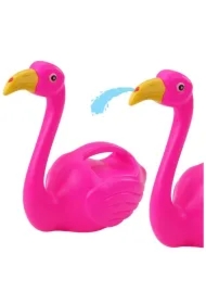 Konewka do podlewania plastikowa Flaming różowy