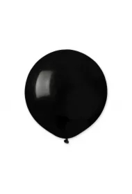 Balony pastel czarne