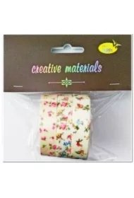 Taśmy materiałowe kwiaty