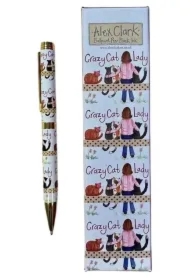 Długopis Crazy Cat Lady Kociara