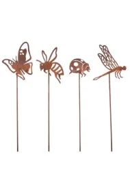 Dekoracja ogrodowa na piku