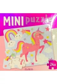 Mini puzzle 24 el. Jednorożec