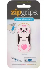 ZipGrip uchwyt na palce do telefonu Kotek