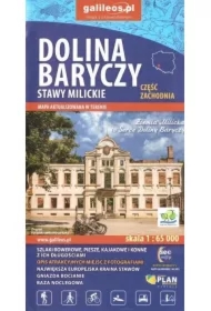 Mapa -Dolina Baryczy cz. zachodnia 1:65 000