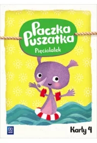 Paczka Puszatka Karty pracy Pięciolatek Część 4 Roczne przygotowanie przedszkolne