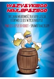 Karnet Comic B6 + koperta. Wzór nr 26