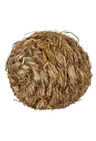 Piłka z dzwonkiem z trawy, śr. 10 cm