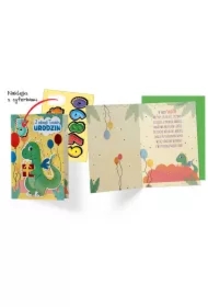 Karnet Urodziny (wymienne cyfry)