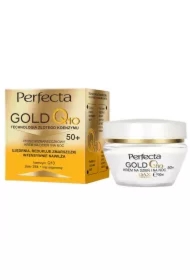 Gold krem do twarzy przeciwzmarszczkowy Q10 50+