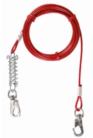 Linka stalowa z amortyzatorem 5m