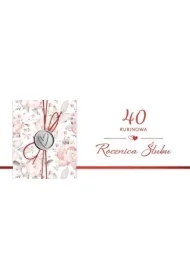 Karnet Rocznica Ślubu 40
