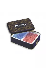 Ramino Club, zestaw kart do gry w metalowym pudełku