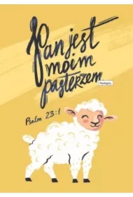 Pocztówka z kolorowanką Pan jest moim pasterzem