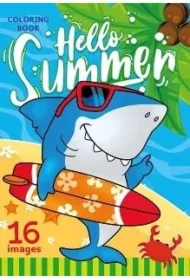Kolorowanka A5 16 obrazków Lato