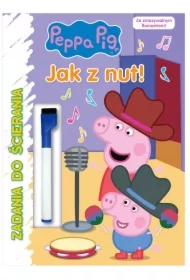 Peppa Pig. Zadania do ścierania