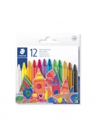 Kredki woskowe Noris 12 kolorów Staedtler