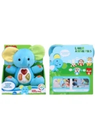 Słoń pluszowy ze światłem i muzyką