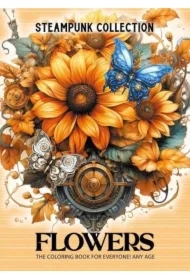 Kolorowanka A4 pionowa 8 obrazków Kwiaty żółte