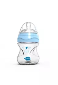 Butelka szklana antykolkowa niebieska