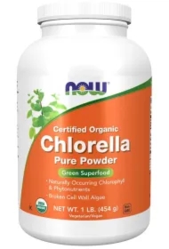 Chlorella Organic Powder - Chlorella proszek Suplement diety