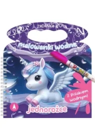 Zadanka & malowanki wodne. Jednorożce