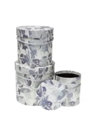 Pudełko Flower Box 3 szt liście