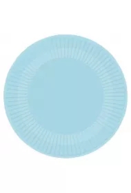 Talerze owalne papierowe