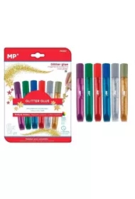 Klej brokatowy w płynie 6 kolorów