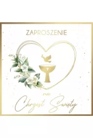 Zaproszenie Chrzest