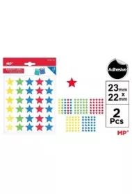 Naklejki gwiazdki 2 arkusze