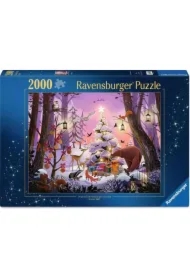Puzzle 2000 el. 2D Święta w lesie