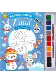 Malowane farbami. Zima