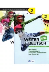 Pakiet Weiter Deutsch Extra 2. Podręcznik i materiały ćwiczeniowe do języka niemieckiego dla klasy 8