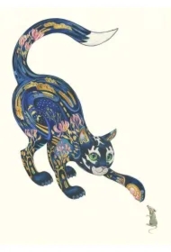 Karnet A132 B6 + koperta Kot i mysz