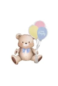 Balon foliowy Miś z balonikami 41x76x31cm