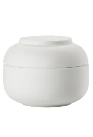 Pojemnik łazienkowy z pokrywką Sensu White 34948