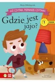 Już czytam. Poziom 1 Gdzie jest jajo?