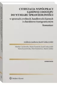 Cyfryzacja współpracy sądowej i dostępu do...