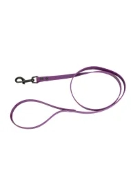 Smycz dla psa z wytrzymałej gumy, fioletowa, 16mm/1, 2m